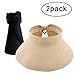 Womens Summer Foldable Wide Brim Sun Visor, Roll Up Beach Straw Hat with Cute Bowtie