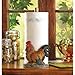 ALPENKOK Gifts & Decor Country Red Rooster Paper Towel Holder