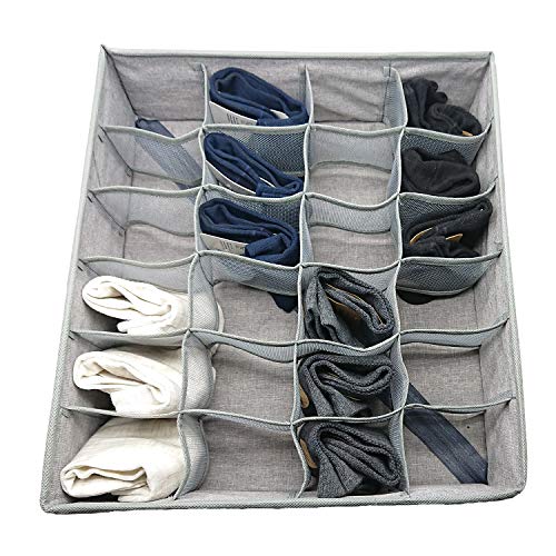 Goiio Collapsible Closet Organizer Underwear Storage Boxes for
