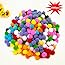 100 Stück Pompons Zum Basteln - Bunte Filzkugeln 2cm Für DIY Projekte