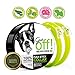 Get Off Natural Flea Collar For Dogs (8 Months) Flea And Tick Prevention - With Essential Oil Plant Extracts - Hypoallergenic One Size Fits All Dog