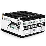 FreeSUB 3 Black High Yield Replacement For HP 950XL Ink Cartridge Compatible With HP Officejet PRO 8600 8610 8620 8630 8640 8660 8615 8625 251dw 276dw