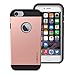 caseguru Armor Guard iPhone 6/6S Case All-Around Shock Resistant Slim Fit Cover - Scratch-Proof - Defender Shield – Rose Gold