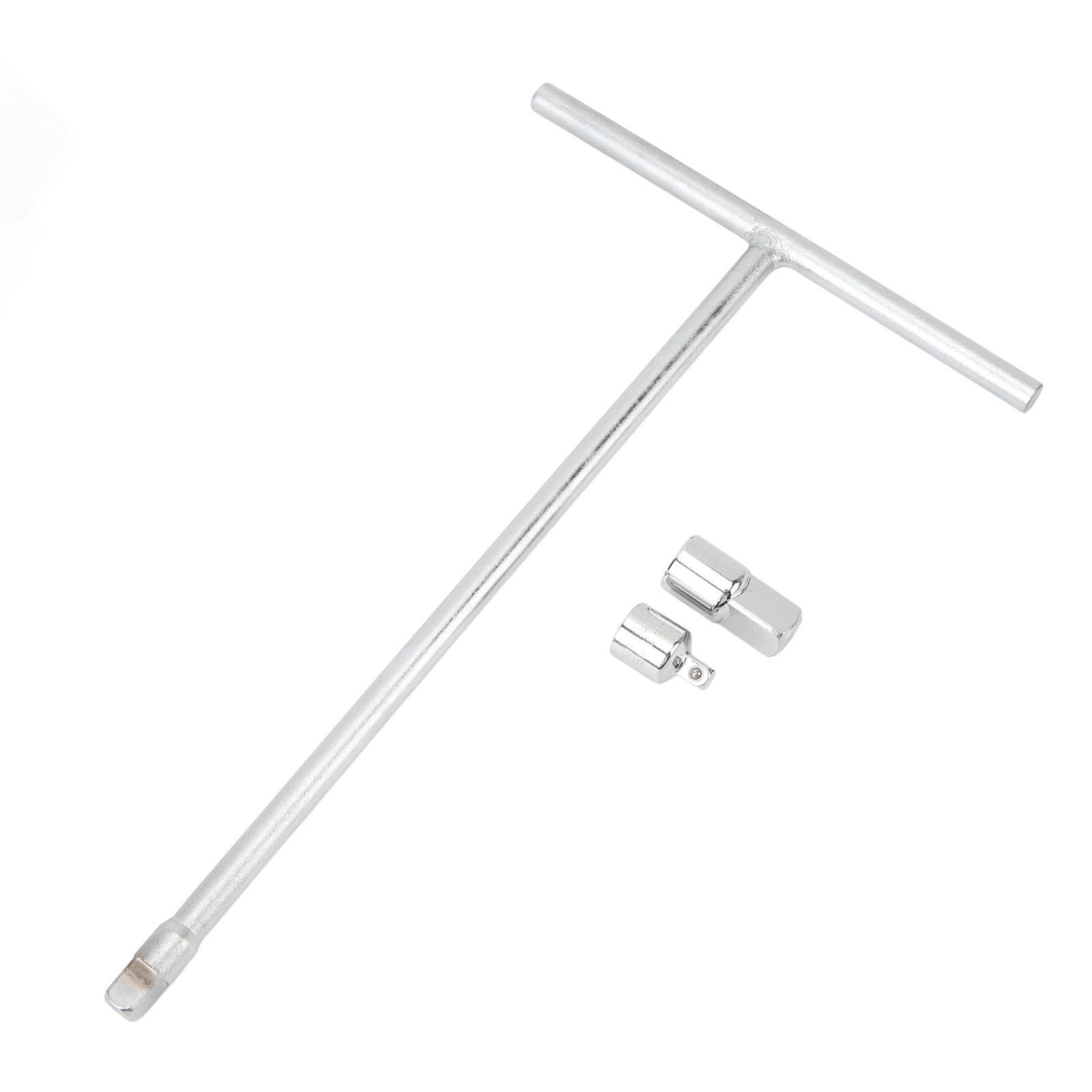 Tonysa 3/8" T-Handle Wrench, with 1/4in 1/2in Adapters, Metal T Handle Socket Holder, Professional Socket Wrench for Mechanics & DIY