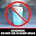 Mini Cool Mist Humidifier Desk Travel Portable for Car, Home, Office, with Whisper Quiet USB Operation Featuring Comforting Night Light and Automatic Shut-Off by VNthings