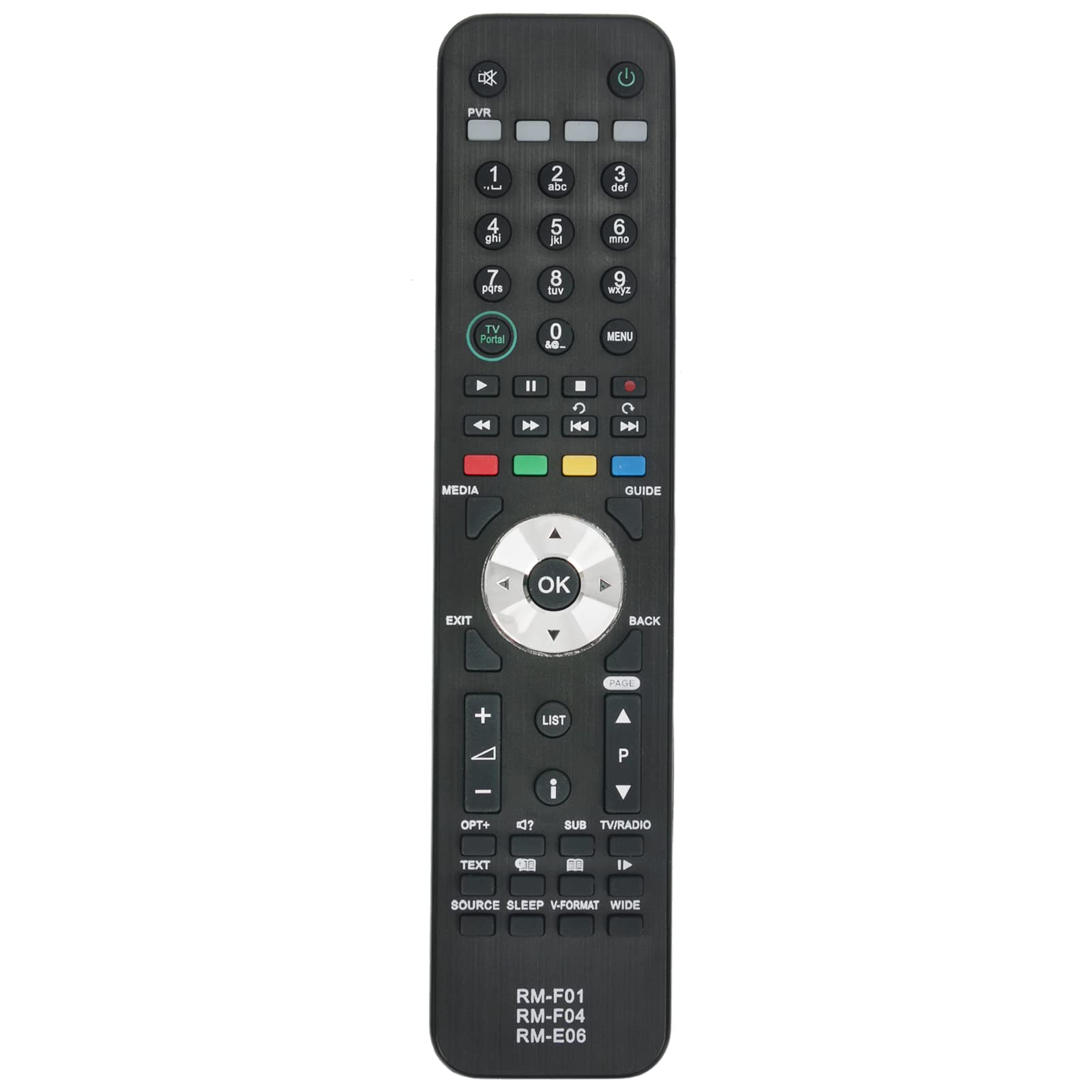 3IN1 RM-F01 RM-F04 RM-E06 Replacement Remote Control Fit for Humax Digital Satellite Recorder IHDR-5050C FOXSAT-HDR IHDR-5200C HDR-FOX T2 iHDR-5400C HDR-7500T IRHD-5100C