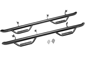 N-FAB RealTruck Nerf Steps for 4Runner | Wheel-to-Wheel, Heavy Duty Steel, Textured Black | T1464R | Fits 2010 - 2024 Toyota 4 Runner Does not fit Limited, TRD Sport, Nightshade and 10-13 SR5 Models