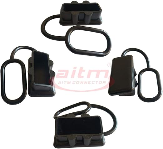 Dust Cover 2pcs For 175a Power Connectors Black Rubber Dustproof Plug Cover For 175a Battery Quick Connection Plug Connector Amazon Com