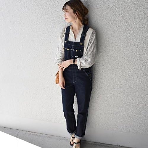 Amazon シップス レディース Ships For Women Lee Ships別注テーパードオーバーオール ネイビー Medium ワンピース チュニック 通販