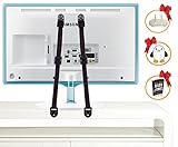 Safety TV Straps - Anti-Tip Furniture Belts, Heavy Duty, TV/Furniture Mounting Hardware Included! Electric Outlet Covers, BONUS: Door Stopper and E-book My first baby