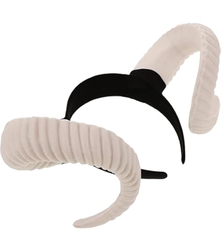 Diadema De Cuernos De Carnero De Halloween Diadema De Cuernos De Carnero De Halloween Aro De Pelo Cosplay Festival Tocado Fiesta De Disfraces De Navidad Tocado ANGGREK Otros | En Línea