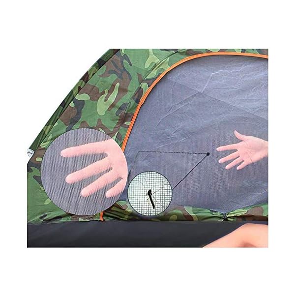 YANGSANJIN Doppel Outdoor-Camping-Zelt automatische Tarnzelt Camping Hand Wurfgeschwindigkeit offen 1-2 Personen Zelt… – Bild 6