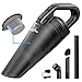 Cordless Vacuum LIBERRWAY Portable Handheld Vacuum Cleaner, Rechargeable Lightweight Cord Free Hand Vacuum for Home Car Pet Hair Cleaning Wet Dry with Stainless Steel Filter – Black
