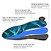 Plantar Fasciitis Shoe Inserts High Arch Support Insoles Orthotics for Flat Feet Over-Pronation Pain Relief (US Mens 13-13.5)thumb 3