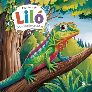 Livro A aventura de lilo, o camaleão colorido