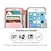 iPhone 7 Leather Wallet Case - SOWOKO Ultra Slim iPhone 7 Flip Cover Credit Card Slots Protective Case with Magnetic Closure for Apple iPhone 7 (2016) - Rose Gold