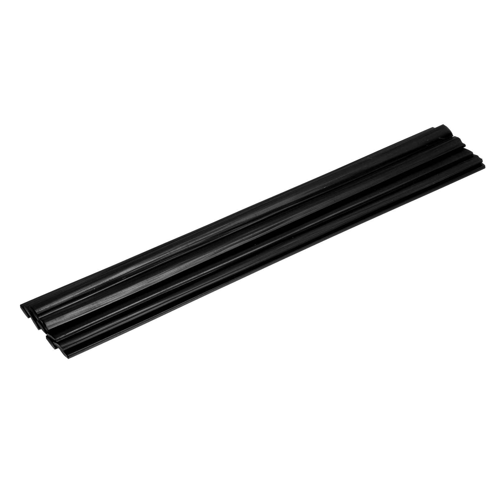 Photo 1 of MECCANIXITY 10 Pcs Black Plastic Welding Rods 9.5mm x 250mm HDPE Flat Ribbon Plastic Welding Strip for Repairing Water Tanks Forklift Pallets Trash Cans Transfer Troughs(0.4inch x 10inch)