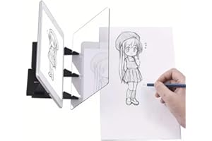 Portable Tracing Paper Image Board, Optical Drawing Board for Beginners, and Artists' Sketching Tools
