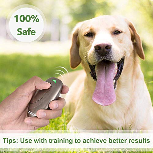 MODUS Ultrasonic Dog Barking Deterrent, 2-in-1 Dog Training and