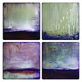 CoasterStone AS9952 Absorbent Coasters, 4-1/4-Inch, 