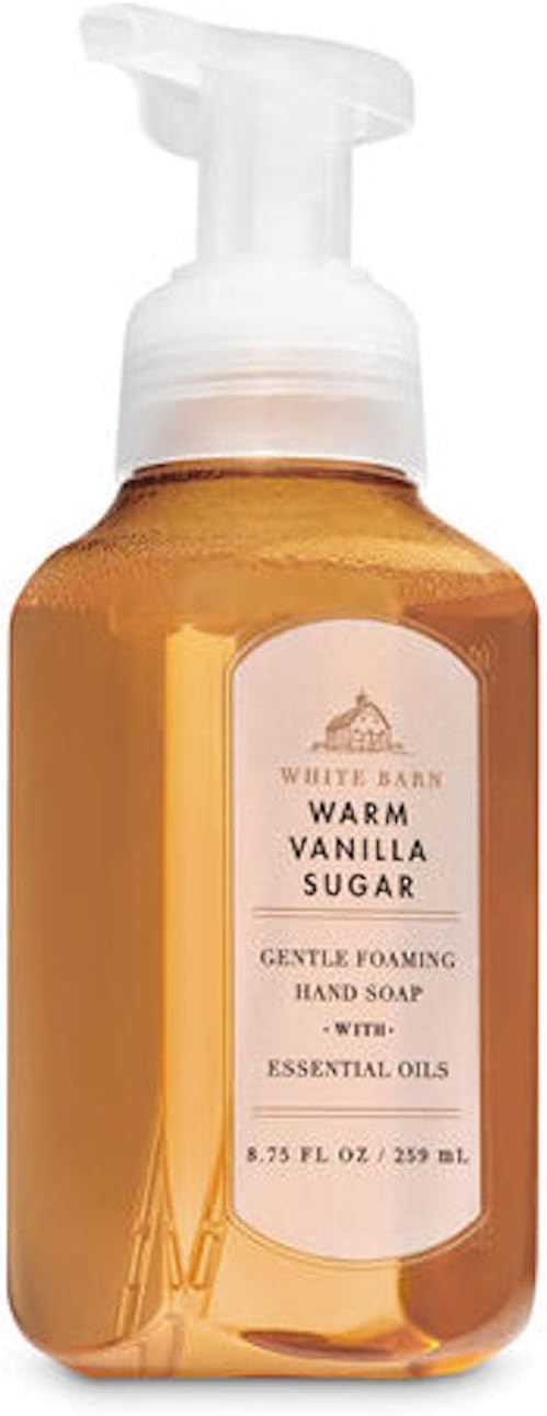 Bath & Body Works WARM VANILLA SUGAR Gentle Foaming Hand Soap 8.75 oz / 259 mL, 259 ml (Pack of 1)