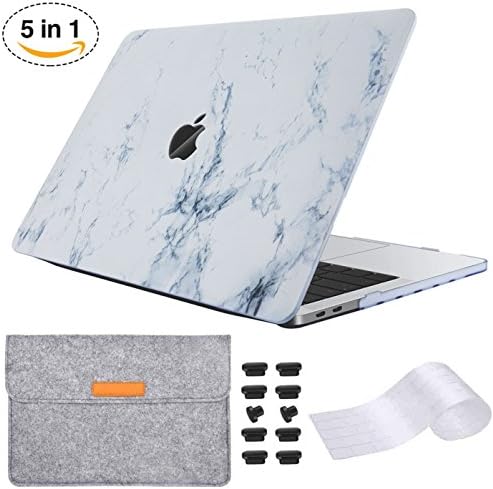 Miger MacBook Pro 13" Case 2017&2016,Hard Shell Case Cover for A1706/A1708 with/without Touch Bar (MacBook Pro 13" (A1706/A1708), Marble Pattern)