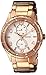 GUESS Women's U0442L3 Mid-Size Rose Gold-Tone Multi-Function Watch