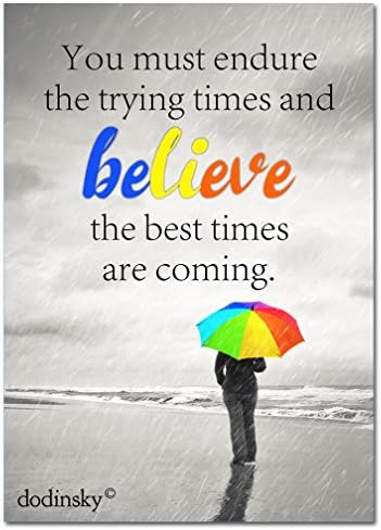 The Best Times Are Coming — Inspirational and Decorative Quotable Magnet