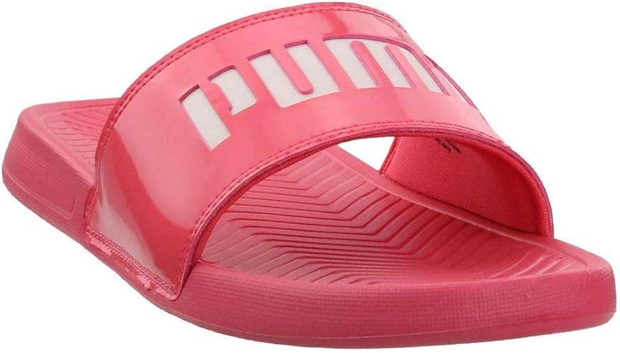 pink puma sandals