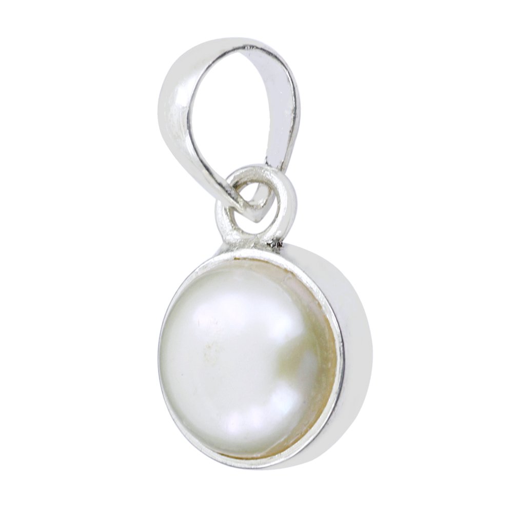 Pearl Moti Pendant Locket in 925 Silver 