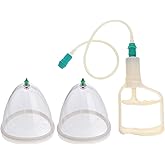 FOMIYES 2Pcs Negative Pressure Massage Cups for Cupping Therapy Body Massage Tool for Improved Circulation Simple and Practical Design for Home Use