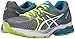 ASICS Women's Gel-Flux 3 Running Shoe, Titanium/White/Enamel Blue, 8.5 M US
