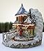 BANBERRY DESIGNS Lighted Toy Store - Christmas Mountain Village - Fiber Optics and LED Color Changing - Measures: 10