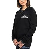 Harley-Davidson Women's Titanium Metallic Zip-Up Hooded Sweatshirt - Black