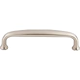 Top Knobs M1279 Asbury Collection 4" Charlotte Pull, Brushed Satin Nickel