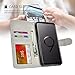 UrSpeedtekLive Galaxy S9 Case, Galaxy S9 Wallet Case Folio Flip Premium PU Leather Case Cover with Card Holder Slot Pockets, Wrist Strap, Magnetic Closure for Samsung Galaxy S9 (2018)- Peacock