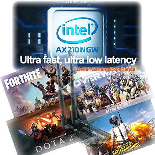 Ubit Ax210 Wifi 6e Pcie Wireless Wifi Card Up To 5400mbps 6ghz 5ghz 2 4ghz Bt5 2 Ofdma Mu Mimo Support Win 10 64bit Only Pricepulse