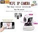 VSTARCAM C7824WIP P2P HD 720P Wireless WiFi IP Camera Night Vision Two-Way Voice Network Indoor CCTV Onvif Multi-Stream Baby Monitor Mobile Phone Remote Monitoring (Maximum Support 128G TF Card)