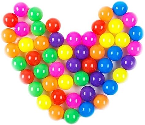 50 Pc.Pit Balls, Dadoudou Colorful Fun Phthalate Free BPA Free Crush Proof Balls Soft