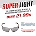 HODGSON Sports Polarized Sunglasses for Men Women, UV400 Protection Unbreakable Sports Glasses for Cycling, Baseball Riding, Driving, Running, Golf and Other Outdoor Activities (Brown/Grey)