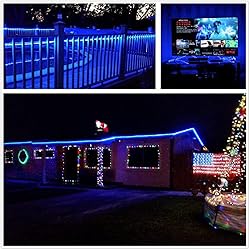 Buyagn Rope Lights Outdoor,100ft LED Rope Lights