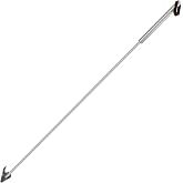 Breeo 40 in Fire Pit Poker - Laser Welded Stainless Steel Campfire Tool | Heavy-duty outdoor fireplace stick with leather loop