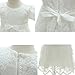 AHAHA Baptism Gowns for Baby Girls Princess Wedding Dress Baby Birthday Party Dresses for Special Occasion White