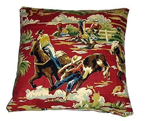 Amazon Com Cowboy Throw Pillow Cover Western Throw Pillows