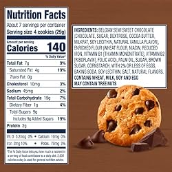 Famous Amos, Belgian Chocolate, 7 Ounce