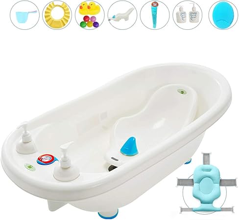 baby bath with built in seat