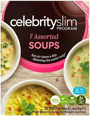 Celebrity Slim Assorted Soup - 373g (0.82lbs)