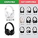 Professional Beats Studio Ear Pads Cushions Replacement by SoloWIT- Compatible with Beats Studio 2.0 & 3 Wired/Wireless with Soft Protein Leather/Noise Isolation Memory Foam/Strong Adhesive Tape