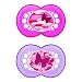 MAM BPA Free 16+ Months 2 Pack Camo Pacifier - Girl 2PC