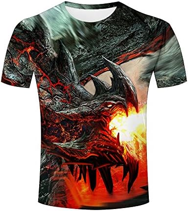 Jiacool Creative 3D T Shirt Monster Energy Printed Graphic Casual Men Tees Top Short Sleeve XL